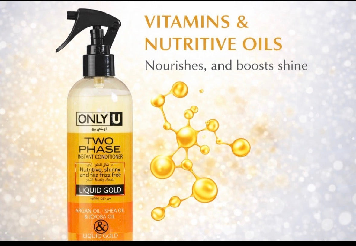 ONLY U Two Phase Instant Conditioner - Liquid Gold