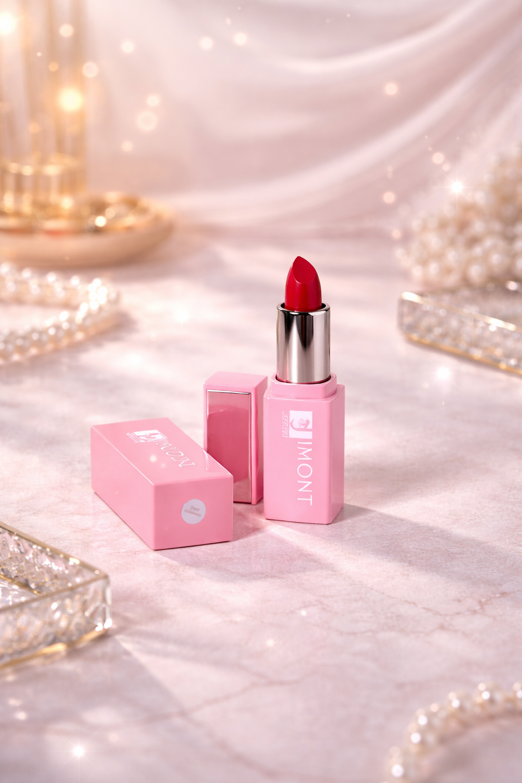 JIMONT Velvet Matte Lipstick – Classic Red | by ONLY U